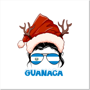 El Salvador girl, Guanaca Christmas gift , Regalo Navidad El Salvador Posters and Art